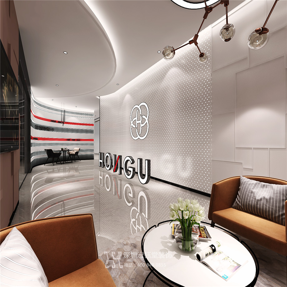 鄭州辦公室裝修設(shè)計(jì)案例-紅谷集團(tuán)辦公效果圖-宏鈺堂裝飾鄭州分公司 鄭州辦公室裝修設(shè)計(jì)案例-紅谷集團(tuán)辦公效果圖-宏鈺堂裝飾鄭州分公司