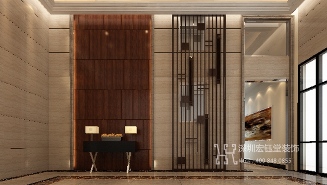 鄭州龍居蘭亭住宅樓盤公共區(qū)域裝修設(shè)計(jì)案例