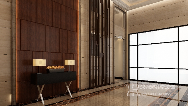 鄭州龍居蘭亭住宅樓盤公共區(qū)域裝修設(shè)計(jì)方案