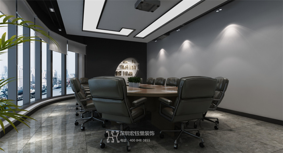 河南城之光照明工程有限公司企業(yè)辦公室會議室裝修設(shè)計(jì)案例 河南城之光照明工程有限公司企業(yè)辦公室會議室裝修設(shè)計(jì)案例