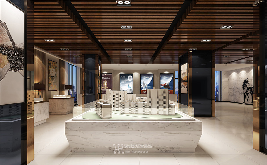 鄭州九龍國際售樓部沙盤展示區(qū)裝修設(shè)計(jì)方案 鄭州九龍國際售樓部沙盤展示區(qū)裝修設(shè)計(jì)方案