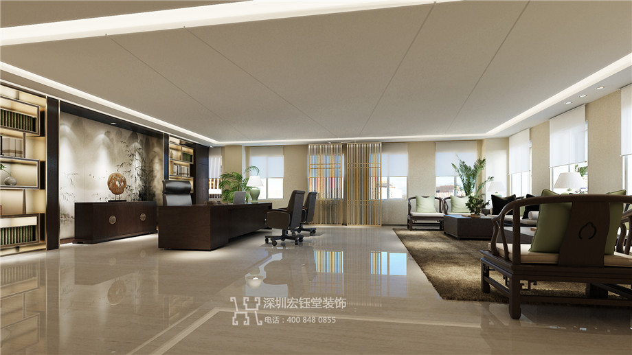 鄭州弘昊汽車(chē)配件公司董事長(zhǎng)辦公室裝修設(shè)計(jì)效果圖 鄭州弘昊汽車(chē)配件公司董事長(zhǎng)辦公室裝修設(shè)計(jì)效果圖