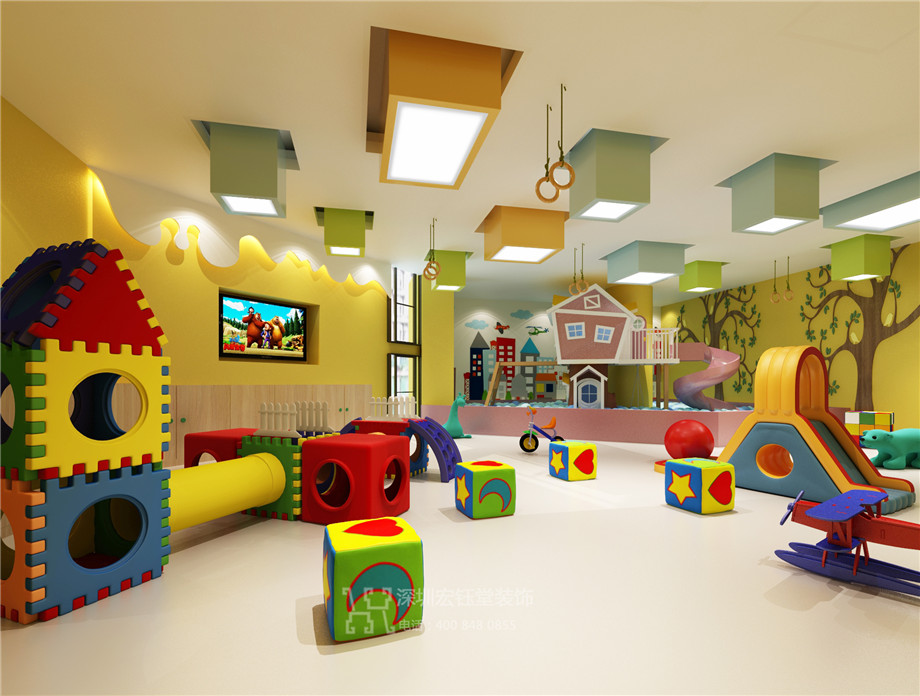 維貝尼兒童教育中心裝修設(shè)計(jì)方案-感統(tǒng)教室效果圖 維貝尼兒童教育中心裝修設(shè)計(jì)方案-感統(tǒng)教室效果圖