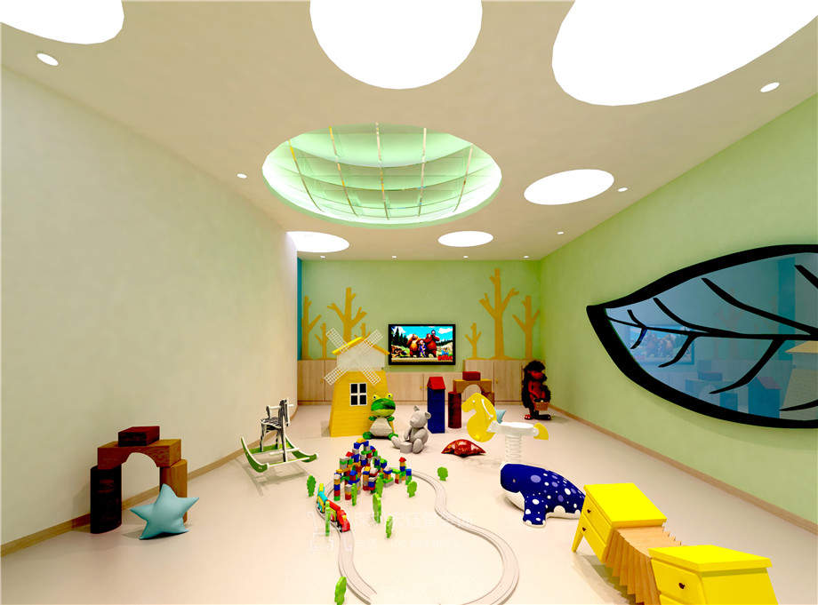 維貝尼兒童教育中心裝修設(shè)計(jì)方案-玩耍教室效果圖 維貝尼兒童教育中心裝修設(shè)計(jì)方案-玩耍教室效果圖