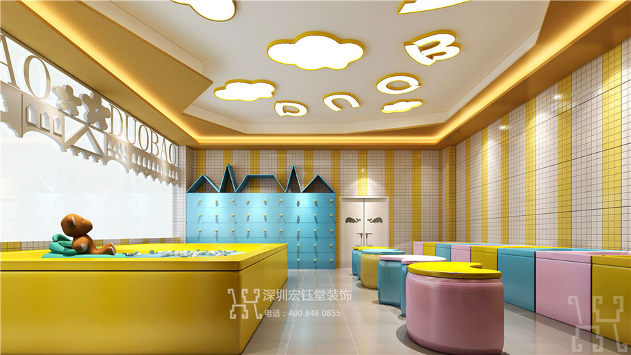 鄭州多寶早教中心裝修設(shè)計(jì)案例效果圖 鄭州多寶早教中心裝修設(shè)計(jì)案例效果圖