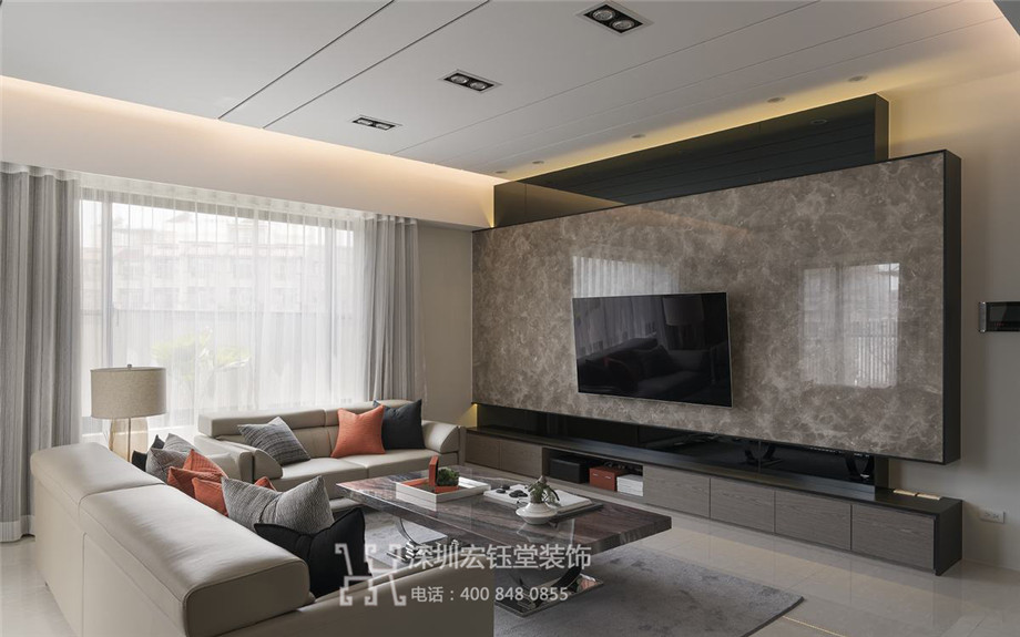 現(xiàn)代混搭風(fēng)別墅客廳裝修設(shè)計方案 現(xiàn)代混搭風(fēng)別墅客廳裝修設(shè)計方案