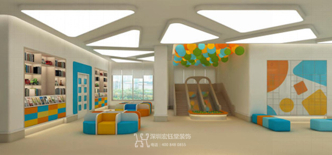 鄭州積木寶貝親子早教中心裝修設計方案 鄭州積木寶貝親子早教中心裝修設計方案