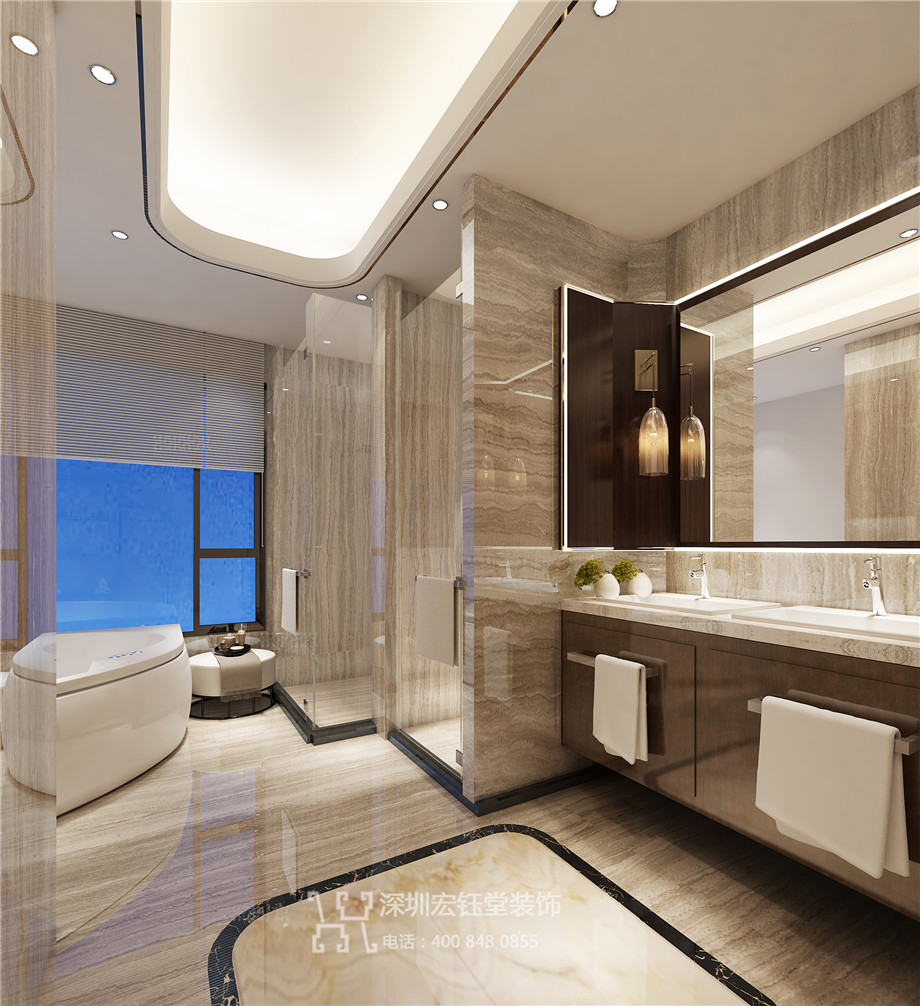 鄭州建業(yè)鄒公館聯(lián)排獨棟別墅衛(wèi)生間裝修設計方案 鄭州建業(yè)鄒公館聯(lián)排獨棟別墅衛(wèi)生間裝修設計方案