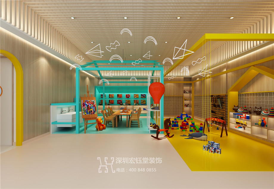 鄭州藍(lán)亭貝樹(shù)幼兒園裝修設(shè)計(jì)效果圖-活動(dòng)教室設(shè)計(jì)方案 鄭州藍(lán)亭貝樹(shù)幼兒園裝修設(shè)計(jì)效果圖-活動(dòng)教室設(shè)計(jì)方案