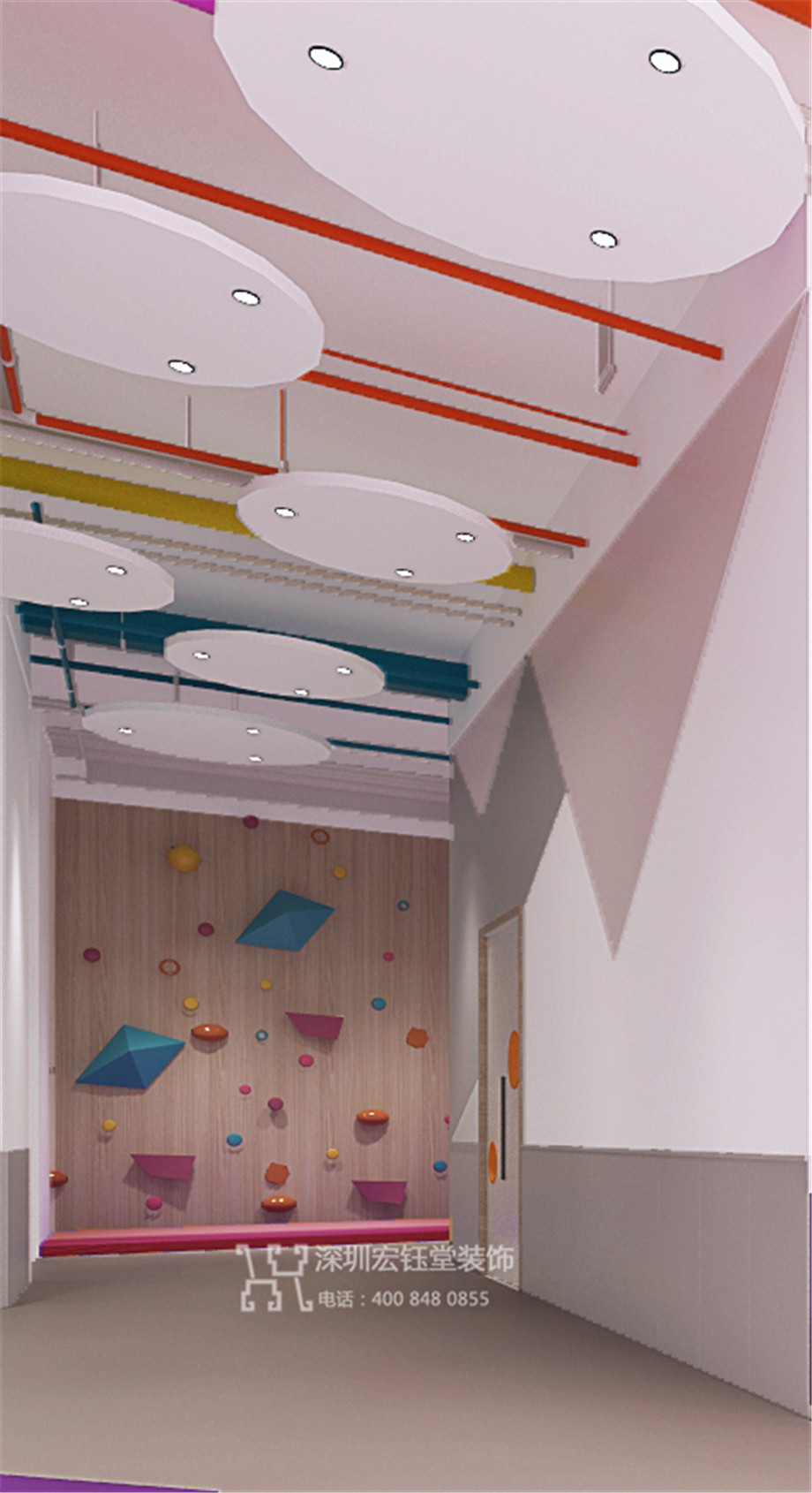 鄭州藍(lán)亭貝樹(shù)幼兒園裝修設(shè)計(jì)效果圖-走廊設(shè)計(jì)方案 鄭州藍(lán)亭貝樹(shù)幼兒園裝修設(shè)計(jì)效果圖-走廊設(shè)計(jì)方案