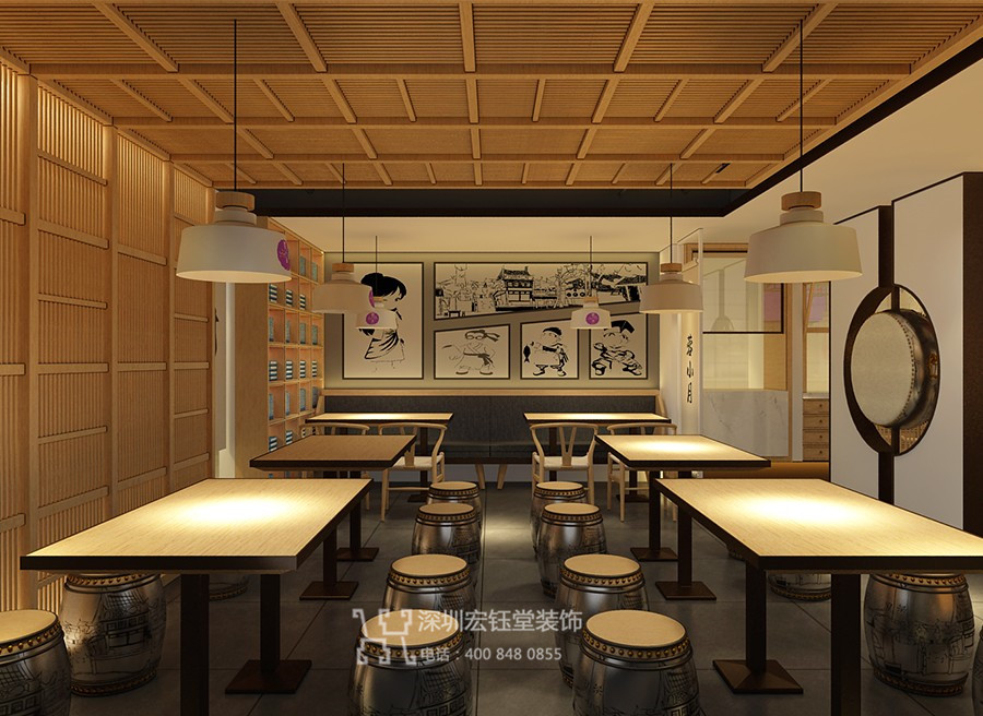 鄭州蓉小月特色酸菜魚(yú)餐廳裝修設(shè)計(jì)方案 鄭州蓉小月特色酸菜魚(yú)餐廳裝修設(shè)計(jì)方案