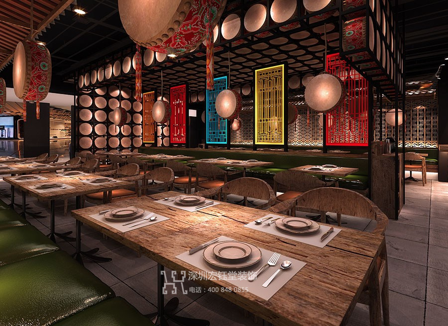 蓉小月老壇酸菜魚(yú)主題餐廳裝修效果圖 蓉小月老壇酸菜魚(yú)主題餐廳裝修效果圖