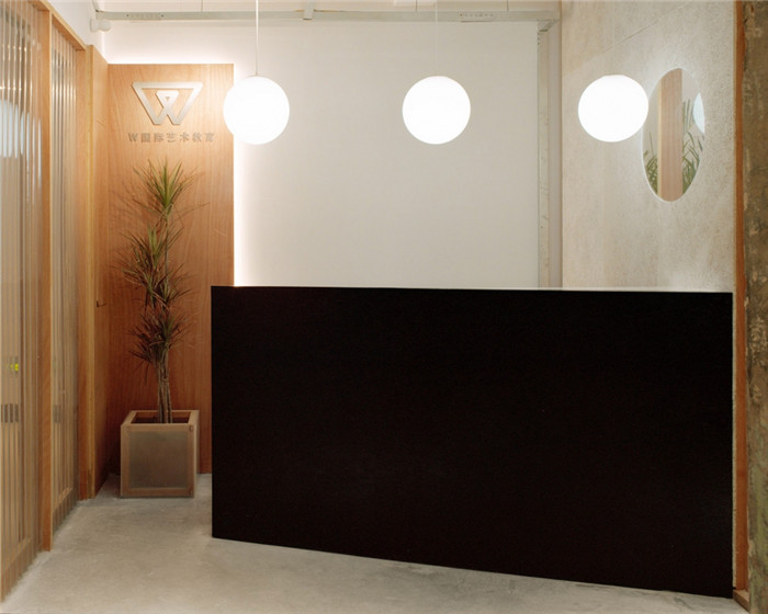 培訓學校辦公設計  w國際藝術教育中心辦公室裝修案例
