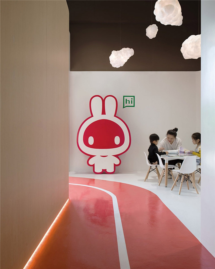 知名幼少兒語言培訓  西柚兔少兒英語教育機構(gòu)裝修實景圖