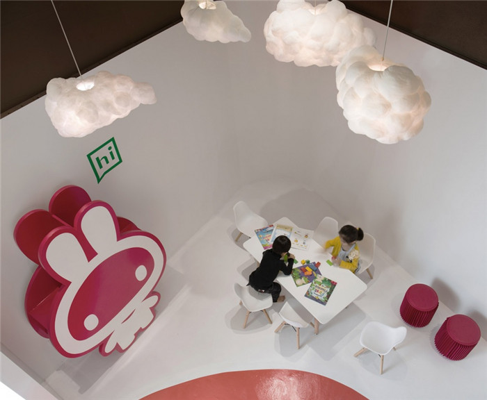 知名幼少兒語言培訓  西柚兔少兒英語教育機構(gòu)裝修實景圖