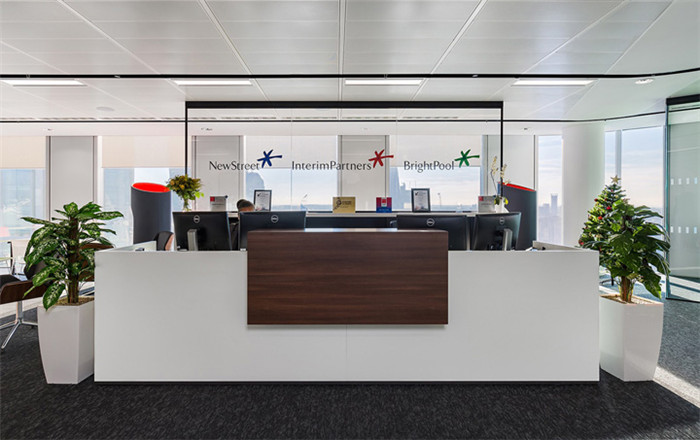 全新辦公設(shè)計理念   開放協(xié)作的咨詢公司辦公室裝修實景圖