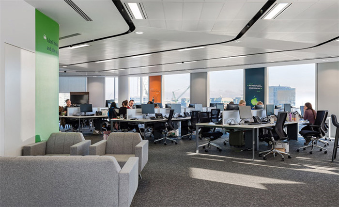 國外咨詢公司辦公室布置裝修方案