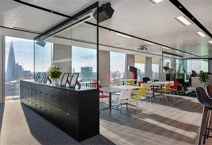 全新辦公設(shè)計理念   開放協(xié)作的咨詢公司辦公室裝修實景圖