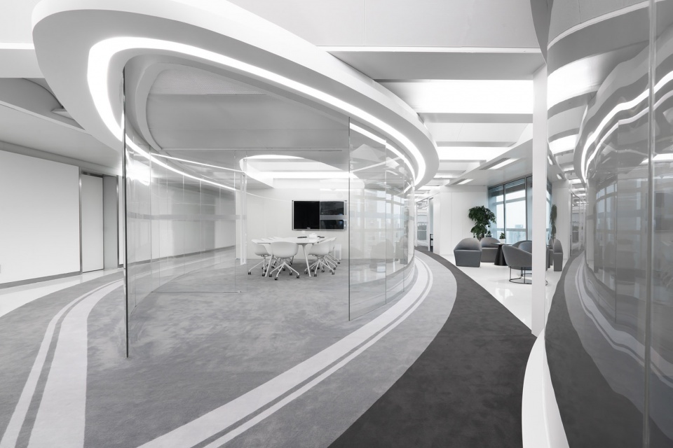 未來時空主題辦公室裝修設(shè)計圖