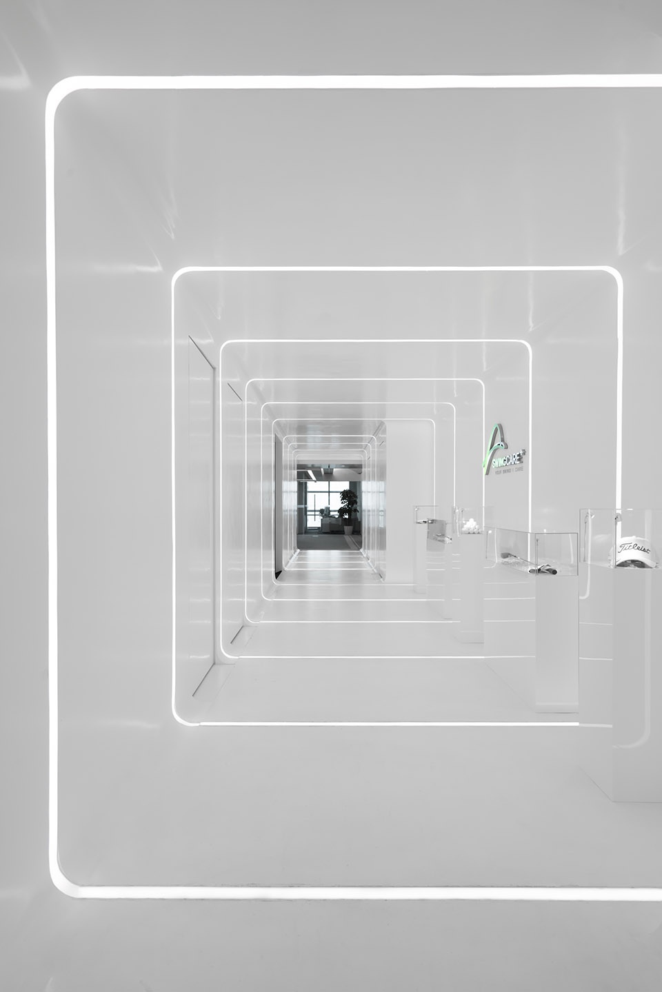 時尚科技感辦公室展廳裝修設(shè)計方案