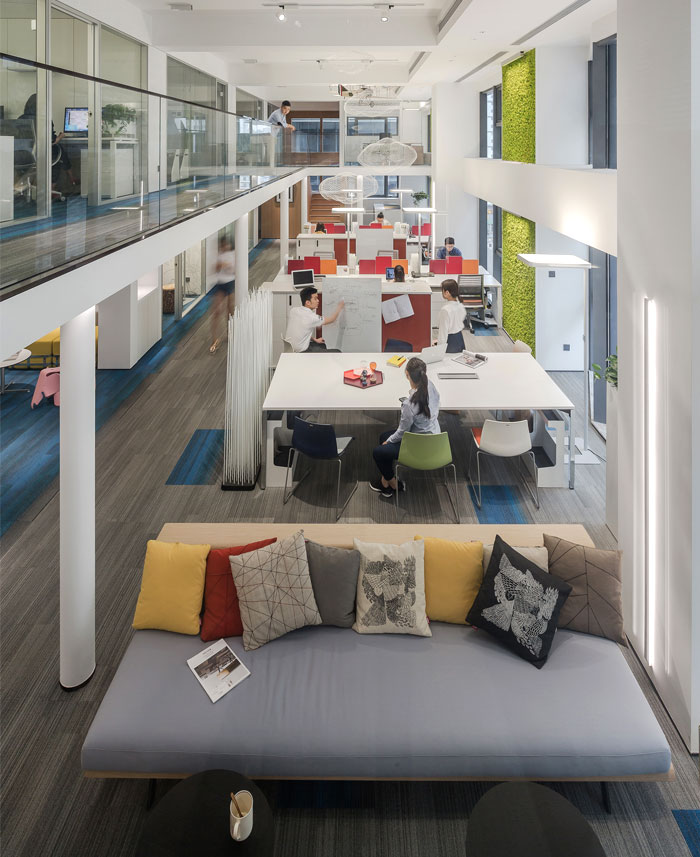 時尚LOFT辦公室裝修設計圖