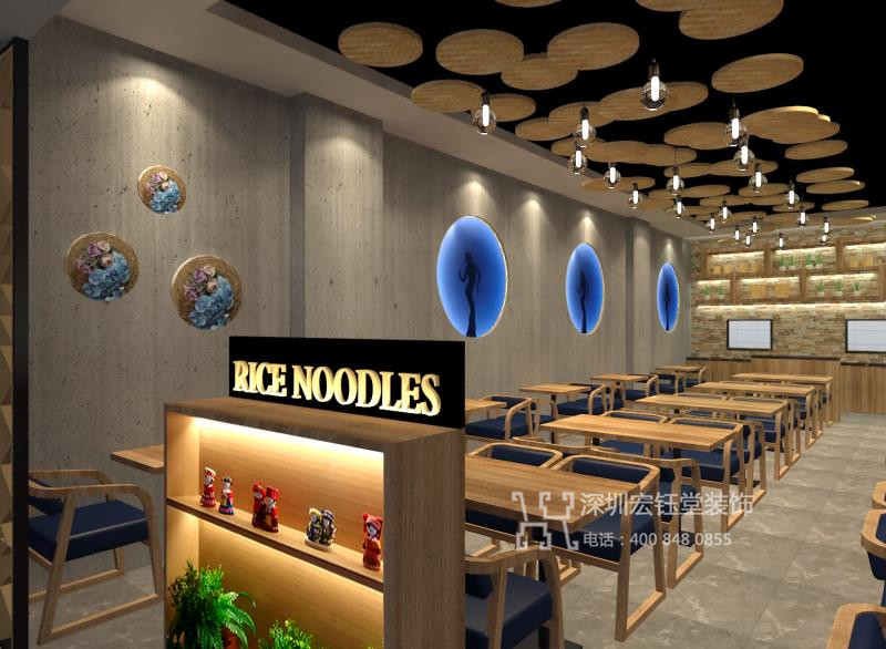 鄭州格朗合米線連鎖餐飲店裝修設(shè)計(jì)方案 鄭州格朗合米線連鎖餐飲店裝修設(shè)計(jì)方案