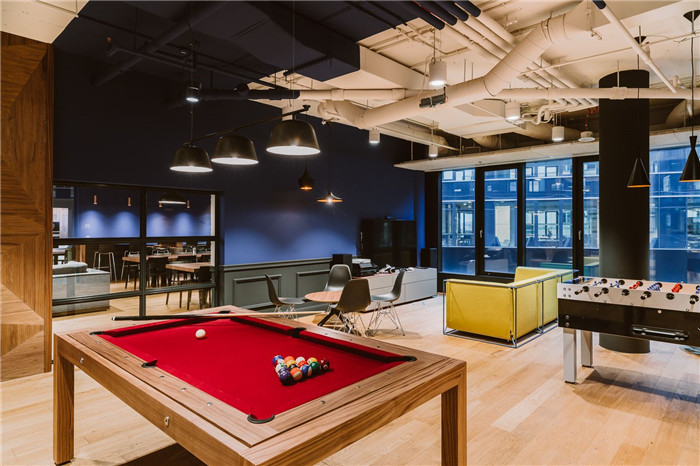 國外IT公司員工活動室裝修設(shè)計圖
