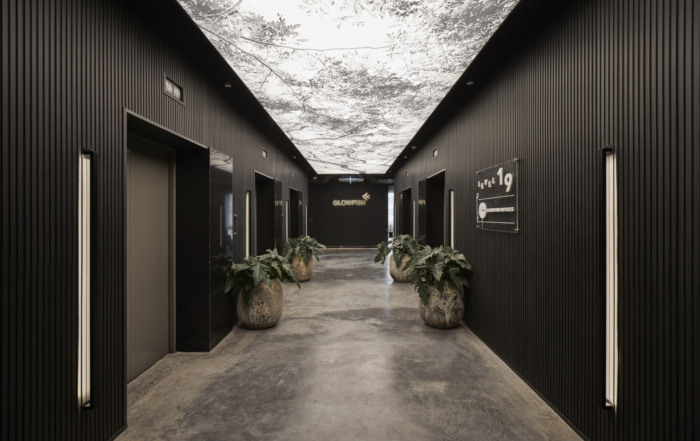 聯(lián)合辦公室電梯廳裝修設計圖 聯(lián)合辦公室電梯廳裝修設計圖