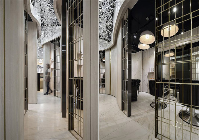 精致大氣的高端美發(fā)沙龍會所裝修設計實景圖 精致大氣的高端美發(fā)沙龍會所裝修設計實景圖