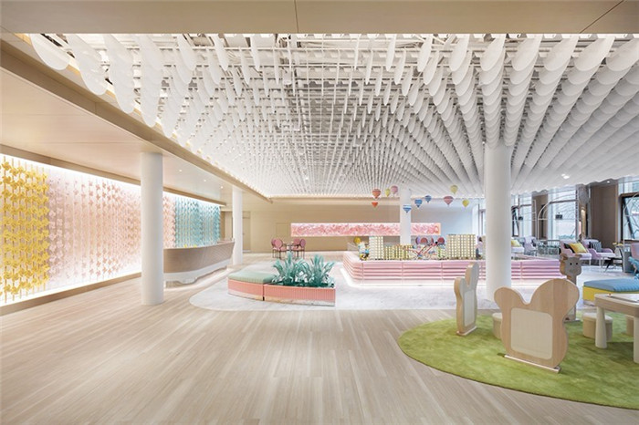 夢幻王國般的少兒培訓(xùn)機(jī)構(gòu)裝修實(shí)景圖