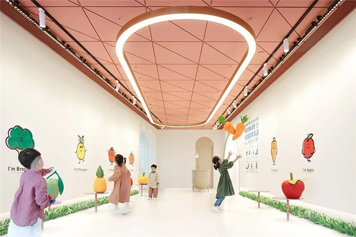 富有童趣的少兒培訓(xùn)機(jī)構(gòu)裝修實(shí)景圖