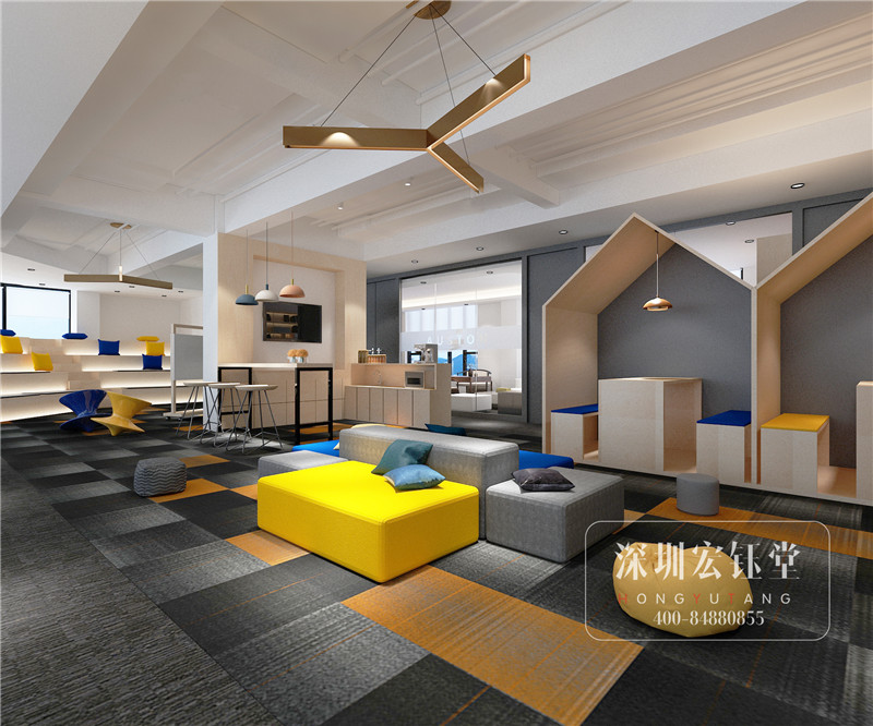 鄭州奧斯頓園林器械總部辦公室員工休閑區(qū)設計圖 鄭州奧斯頓園林器械總部辦公室員工休閑區(qū)設計圖