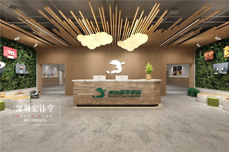 鄭州橡果綠色有機(jī)主題餐廳裝修設(shè)計(jì)圖 鄭州橡果綠色有機(jī)主題餐廳裝修設(shè)計(jì)圖