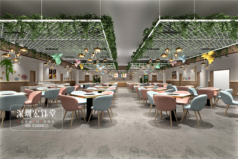 鄭州橡果綠色有機(jī)餐廳裝修設(shè)計(jì)案例 鄭州橡果綠色有機(jī)餐廳裝修設(shè)計(jì)案例
