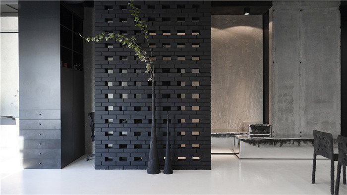 極簡風(fēng)辦公室隔斷裝修設(shè)計(jì)效果圖