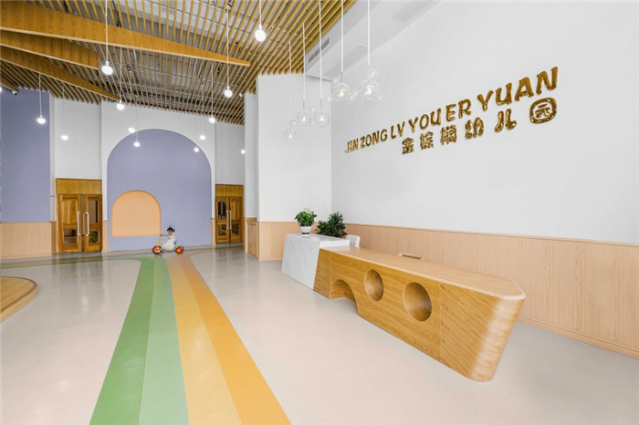 多樣化綜合性幼兒園大廳裝修設(shè)計方案 多樣化綜合性幼兒園大廳裝修設(shè)計方案