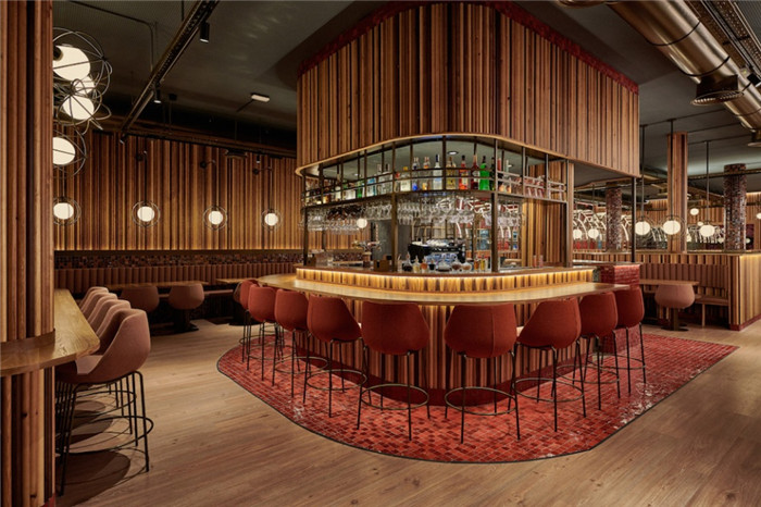 精致優(yōu)雅的大地色系Piur主題餐廳裝修設計圖 精致優(yōu)雅的大地色系Piur主題餐廳裝修設計圖