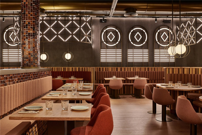 精致優(yōu)雅的大地色系Piur主題餐廳裝修設計圖 精致優(yōu)雅的大地色系Piur主題餐廳裝修設計圖