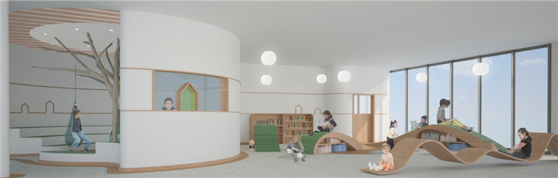 皇家蒙特梭利幼兒園室內(nèi)裝修設計方案