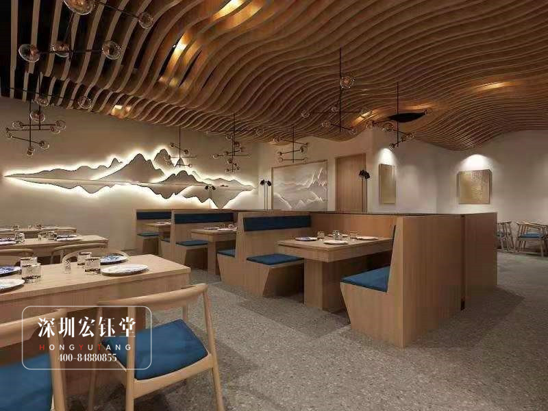 鄭州外婆印象特色連鎖餐廳用餐區(qū)設(shè)計(jì)圖