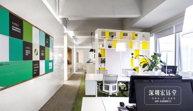 SIMAN皮具公司辦公室辦公區(qū)裝修設(shè)計(jì)圖