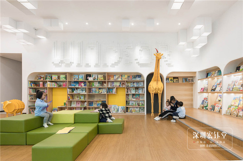 Windsor雙語幼兒園閱讀室裝修設(shè)計(jì)實(shí)景圖 Windsor雙語幼兒園閱讀室裝修設(shè)計(jì)實(shí)景圖