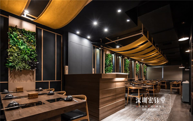 海味日式禪風(fēng)火鍋店裝修設(shè)計(jì)案例 海味日式禪風(fēng)火鍋店裝修設(shè)計(jì)案例