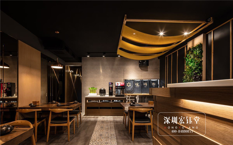 海味日式禪風(fēng)火鍋店裝修設(shè)計(jì)方案 海味日式禪風(fēng)火鍋店裝修設(shè)計(jì)方案