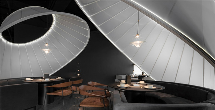 星盤(pán)散落下的貝殼 福州上餐廳主題餐飲空間設(shè)計(jì)實(shí)景圖 星盤(pán)散落下的貝殼 福州上餐廳主題餐飲空間設(shè)計(jì)實(shí)景圖
