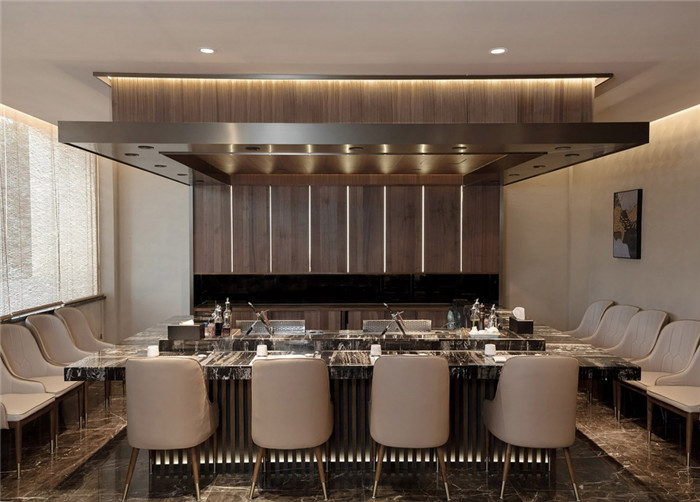 光影空間 日式鐵板料理餐廳用餐區(qū)裝修設(shè)計(jì)案例賞析 光影空間 日式鐵板料理餐廳用餐區(qū)裝修設(shè)計(jì)案例賞析