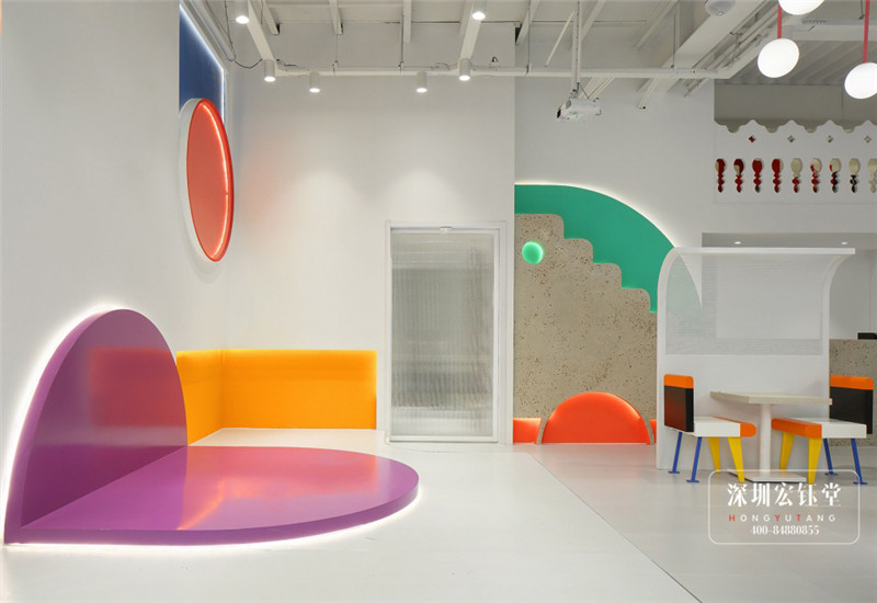 M親子閱讀館裝修設計方案