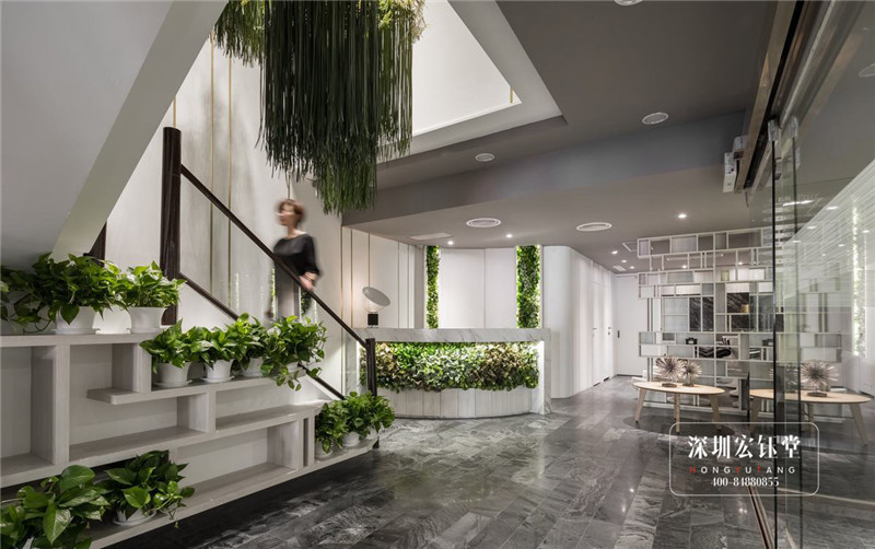 都市花園主題美發(fā)沙龍VIP區(qū)裝修設(shè)計(jì)圖 都市花園主題美發(fā)沙龍VIP區(qū)裝修設(shè)計(jì)圖