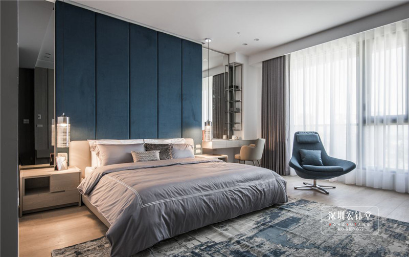 鄭州280平現(xiàn)代禪意萬公館別墅主臥裝修設(shè)計(jì)圖 鄭州280平現(xiàn)代禪意萬公館別墅主臥裝修設(shè)計(jì)圖