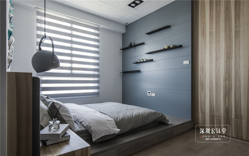 鄭州280平現(xiàn)代禪意萬公館別墅次臥裝修設(shè)計(jì)方案 鄭州280平現(xiàn)代禪意萬公館別墅次臥裝修設(shè)計(jì)方案